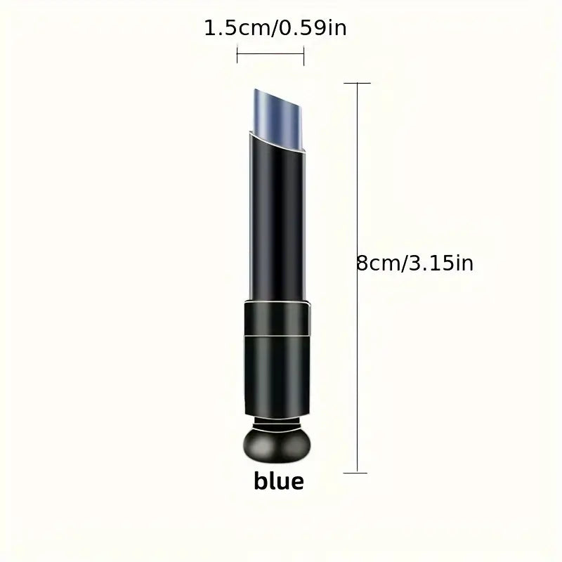 Blue Matte Non - Smudge Moist Lip Gloss