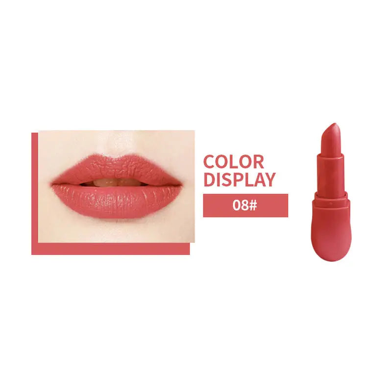 Long - Lasting Waterproof Non - Stick Matte Lipstick