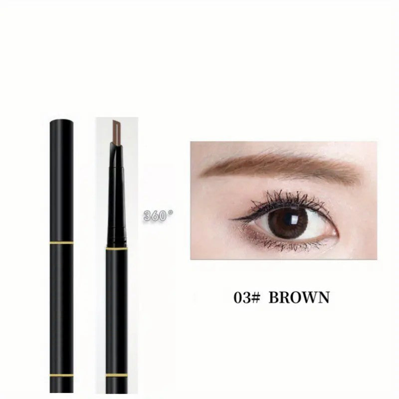 Waterproof Sweat-Resistant Double-Headed Eyebrow Pencil