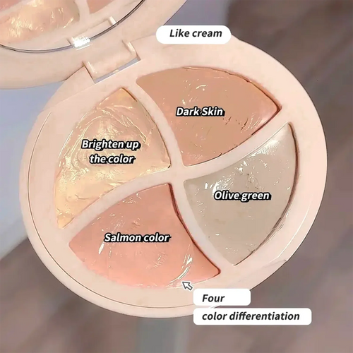 4-Color Multifunctional Concealer Palette —— Brighten, Correct & Contour