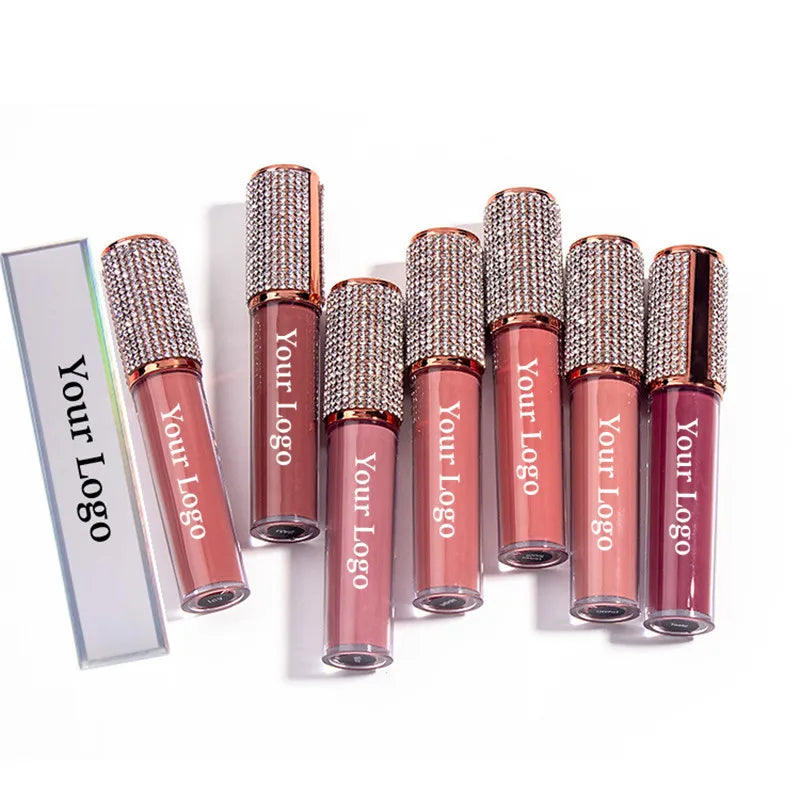 Private Label Sparkling Diamond Transparent Lip Gloss