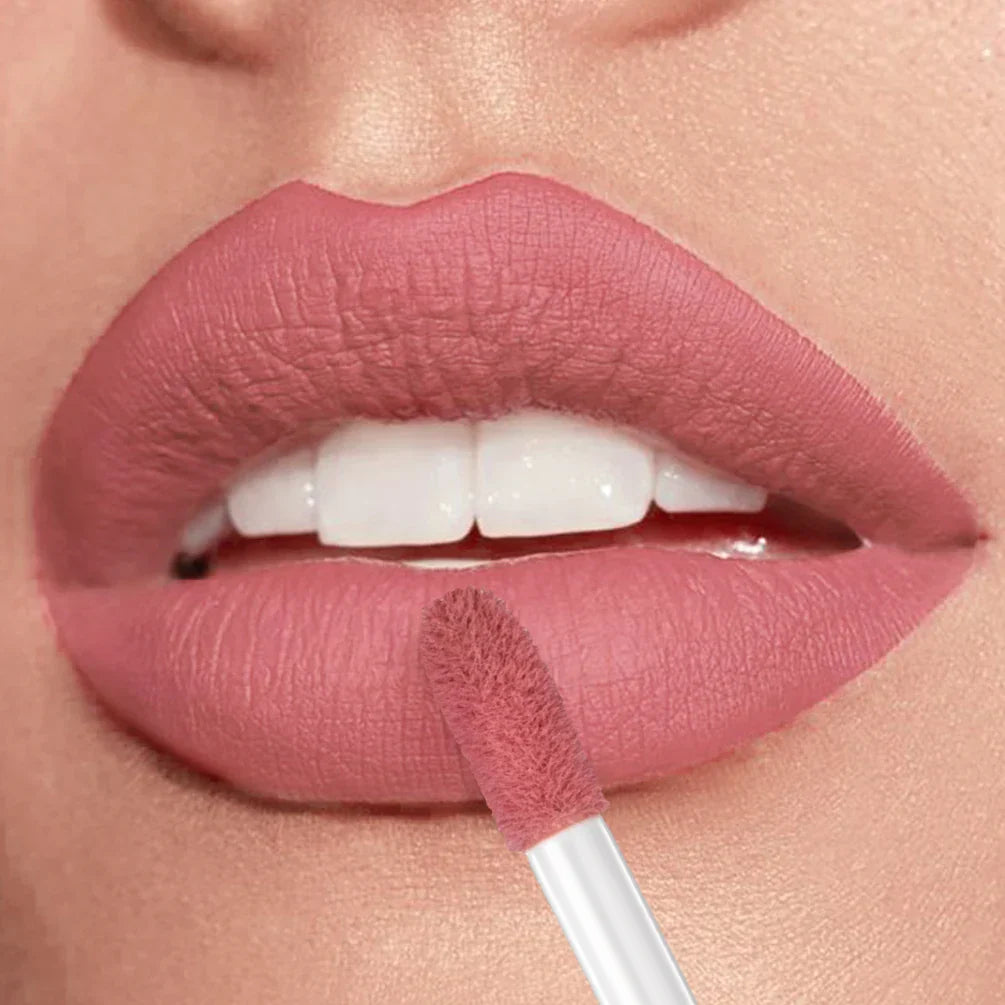 12-Color 24-Hour long-lasting Matte Velvet Lip Gloss