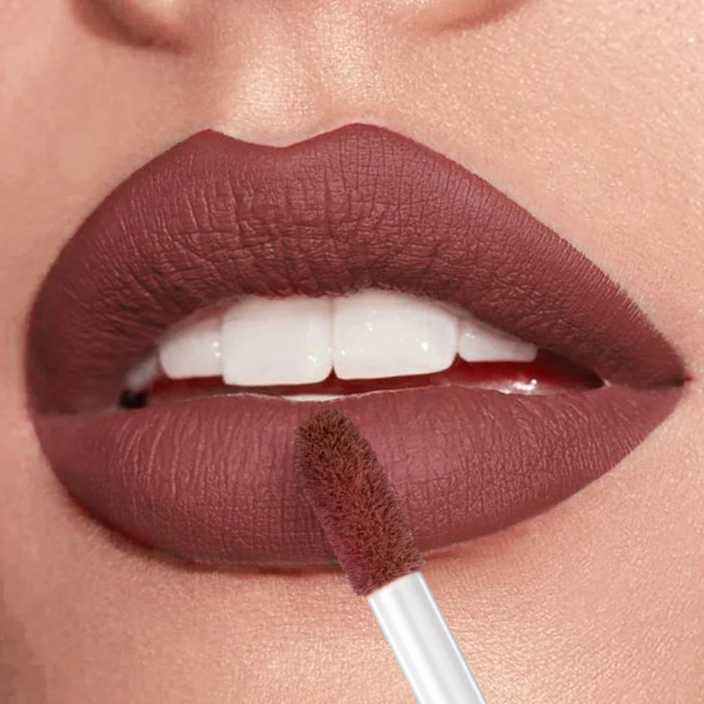12-Color 24-Hour long-lasting Matte Velvet Lip Gloss