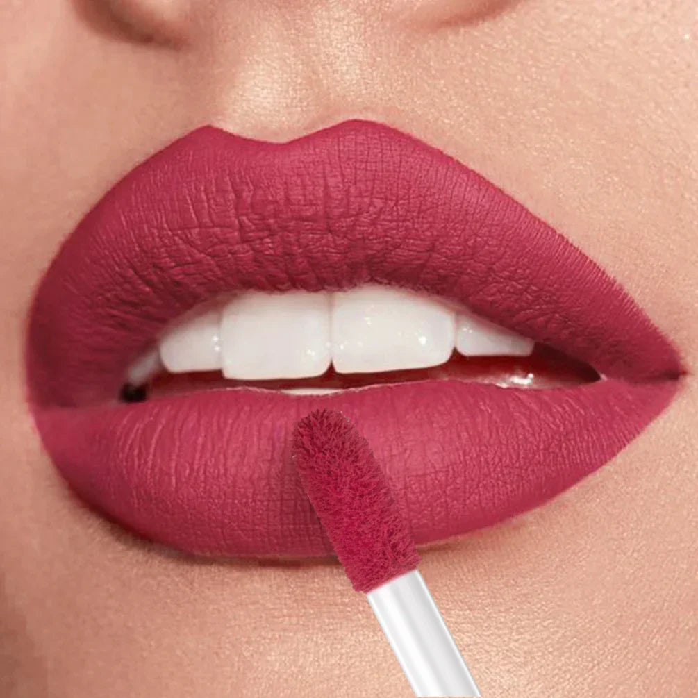 12-Color 24-Hour long-lasting Matte Velvet Lip Gloss