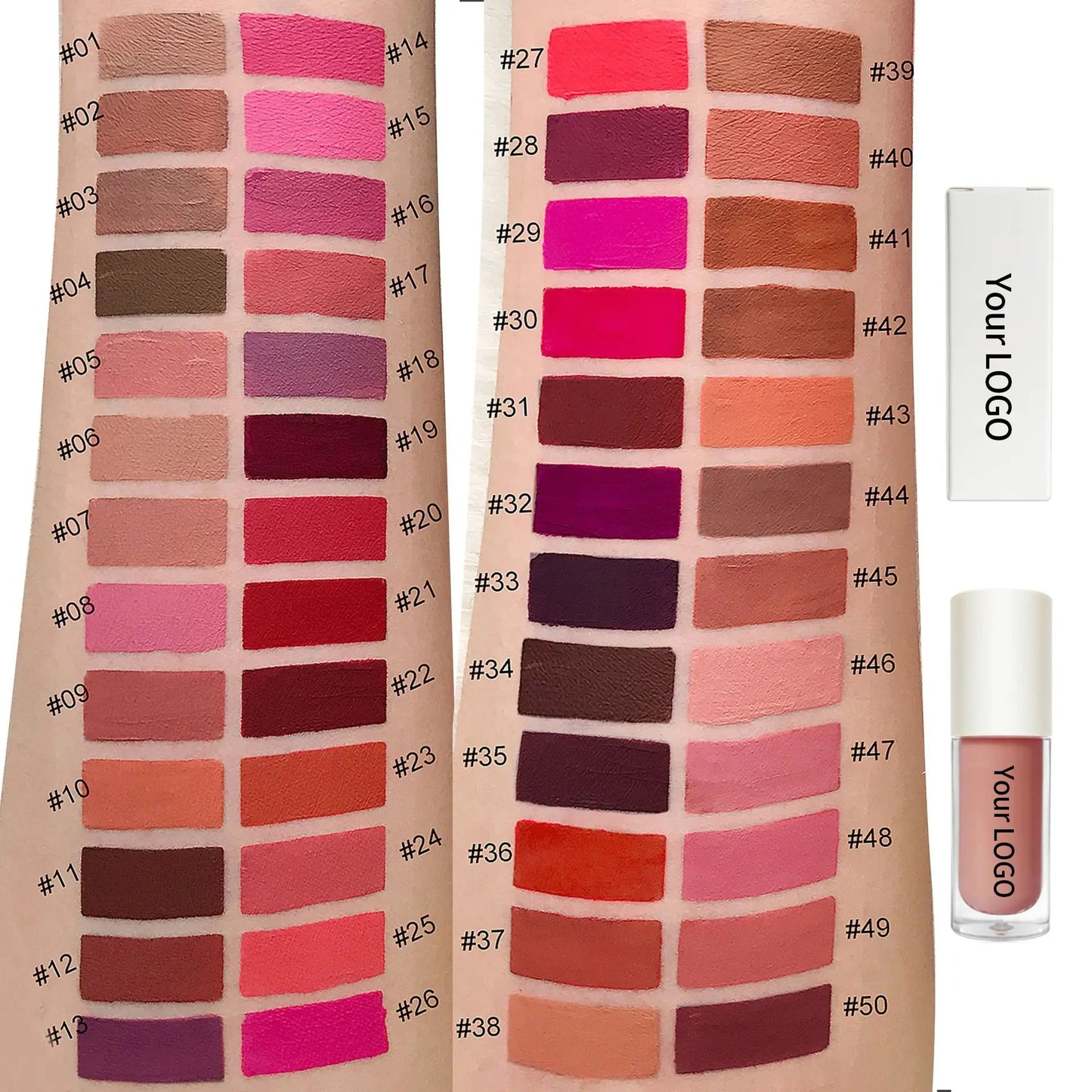 Custom - Logo Matte Liquid Lipsticks:Your Style, Your Brand