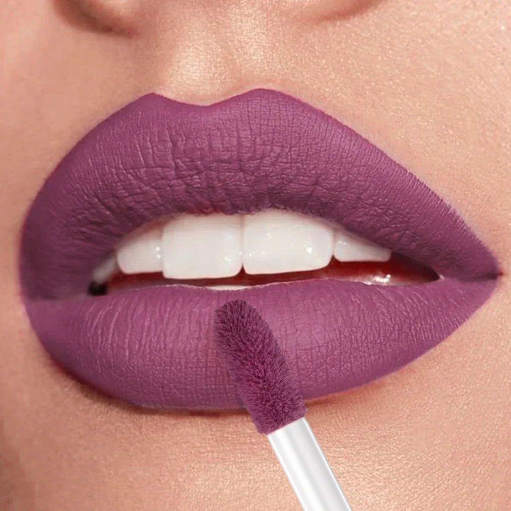 12-Color 24-Hour long-lasting Matte Velvet Lip Gloss