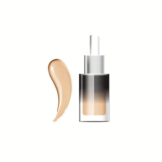 Rose - infused Moisturizing Oil Serum Foundation