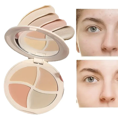 4-Color Multifunctional Concealer Palette —— Brighten, Correct & Contour