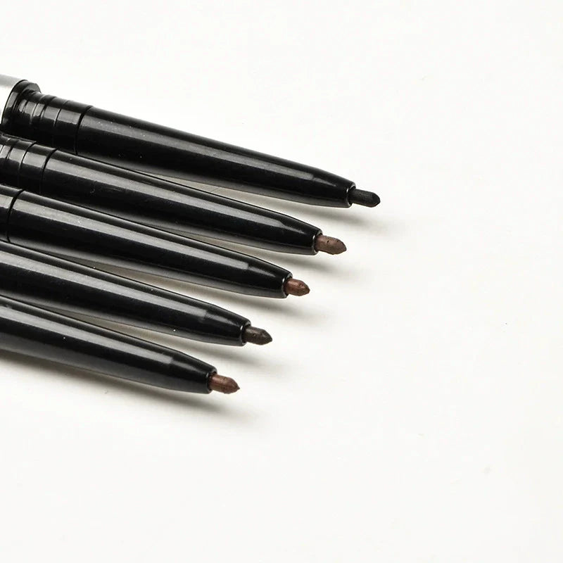 5pcs 1.5mm Thin Silver Double-ended Eyebrow Pencil