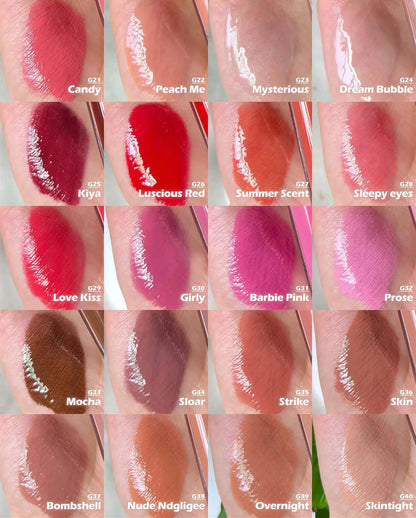 Private Label Sparkling Diamond Transparent Lip Gloss
