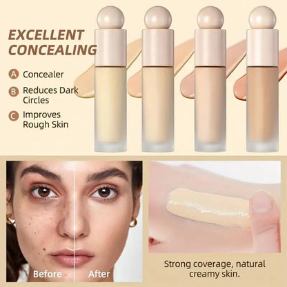 Matte Brightening Oil - Control  Liquid Foundation Concealer